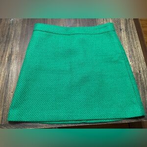 Kelly Green J Crew Sz 14 skirt